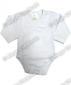 Longsleeve Prematuur romper - Wit